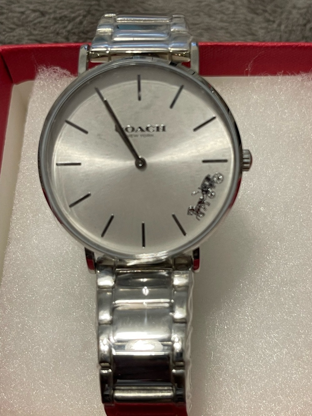 NWOT Authentic Coach Stainless Steel Watch